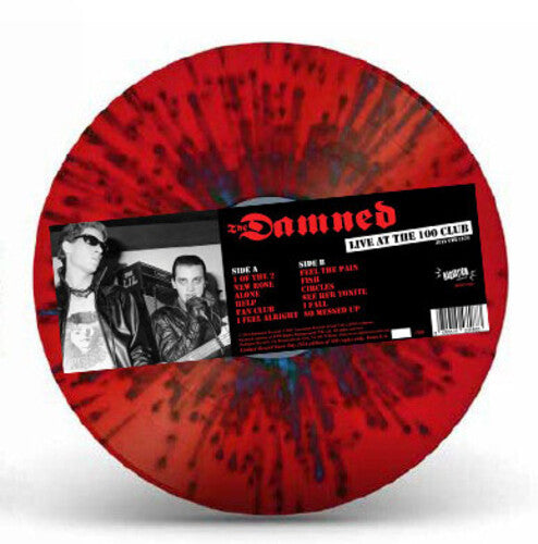 Damned: Live At The 100 Club - Splatter Colored Vinyl