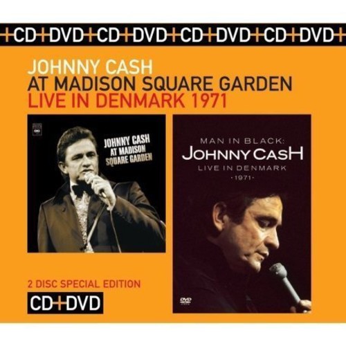Cash, Johnny: At Madison Square Garden / Man In Black: Live In Denmark 1971[Includes Bonus PAL/0 DVD]