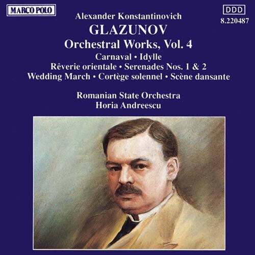 Glazunov / Andreescu / Roumanian State Orchestra: Orchestral Works-Vol. 4