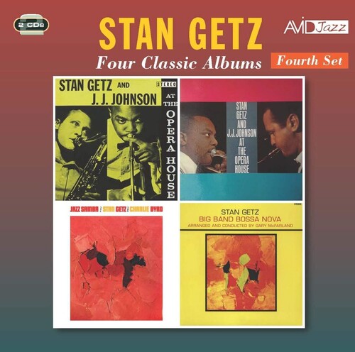 Getz, Stan: STAN GETZ - Four Classic Albums (At The Opera House Chicago (Stereo) / At The Opera House (Mono) / Jazz Samba / Big Band Bossa Nova) (2CD)