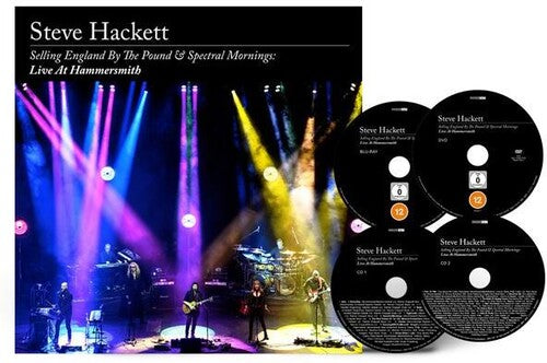 Hackett, Steve: Selling England By The Pound & Spectral Mornings (Ltd. Deluxe2CD+Blu-ray+DVD Artbook)