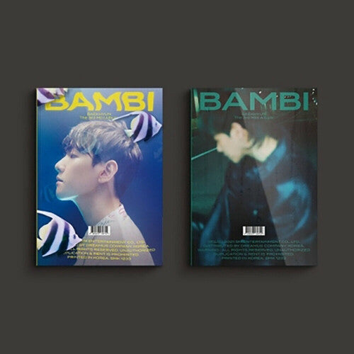 Baek Kyun: Bambi (Photobook Version) (Random Cover) (incl. 88pg Photobook, 24pg Lyric Paper, 2pc Poster, Clear Card, Sequence Film, Postcard + Photocard)