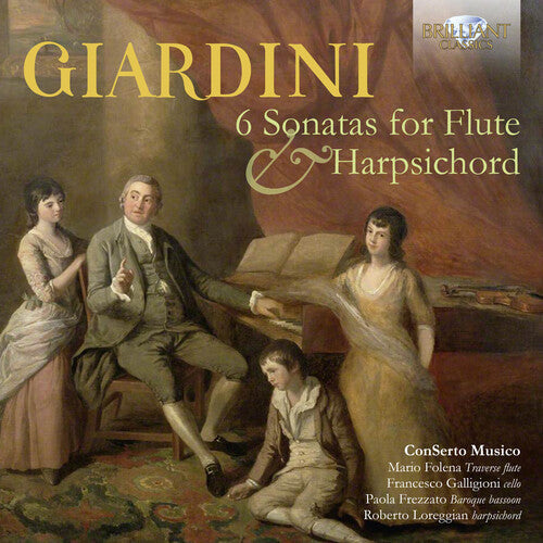Giardini / Conserto Musico: 6 Sonatas for Flute