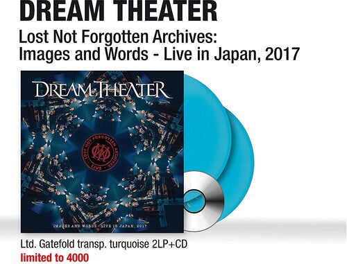 Dream Theater: Lost Not Forgotten Archives: Images and Words-Live in Japan (Limited Edition) (Transparent Turquoise Vinyl)