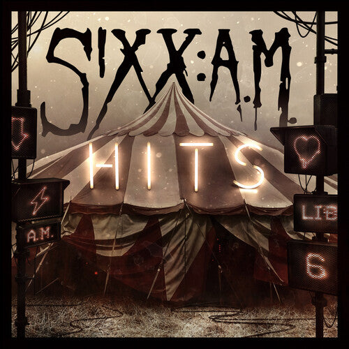 Sixx:a.M.: HITS (Translucent Red with Black Smoke Vinyl)