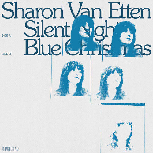 Van Etten, Sharon: Silent Night / Blue Christmas (Clear Blue)