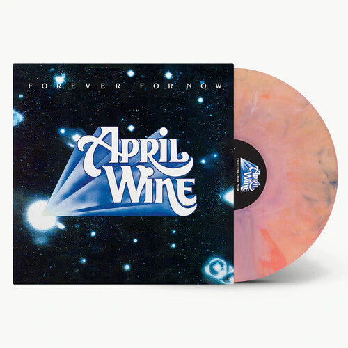 April Wine: Forever For Now - White With Blue, Red & Orange Swirl Vinyl 180G