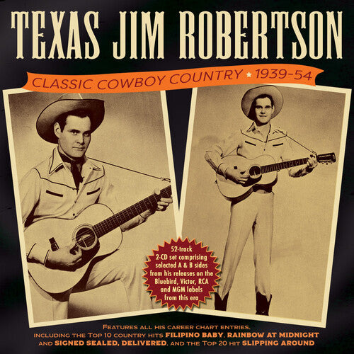 Robertson, Texas Jim: Classic Cowboy Country 1939-54