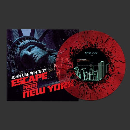 Escape From New York / O.S.T.: Escape From New York (Original Soundtrack) - Transparent Red/Black Splatter Vinyl
