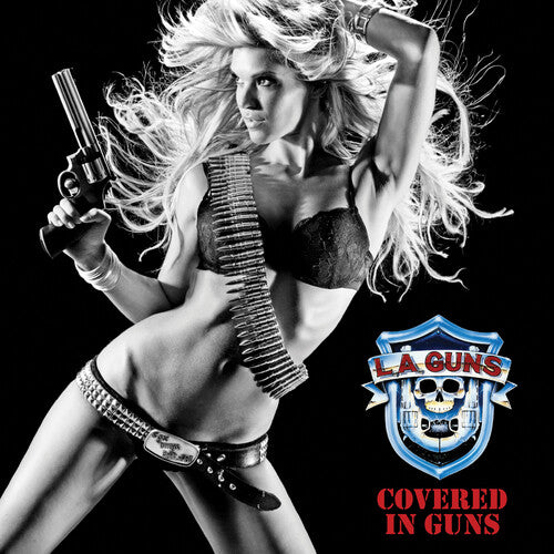 L.A. Guns: Covered In Guns - Red & Blue