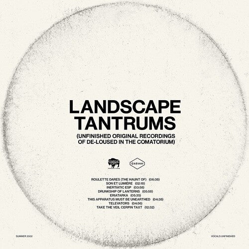 Mars Volta: Landscape Tantrums - Unfinished Original Recordings Of De-Loused In  The Comatorium