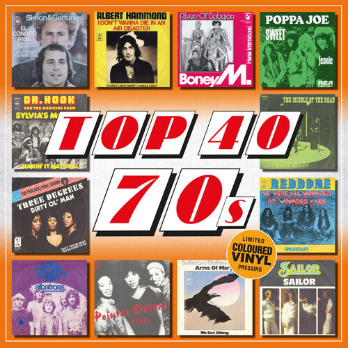Top 40 70s / Various: Top 40 70s / Various - 140-Gram Colored Vinyl
