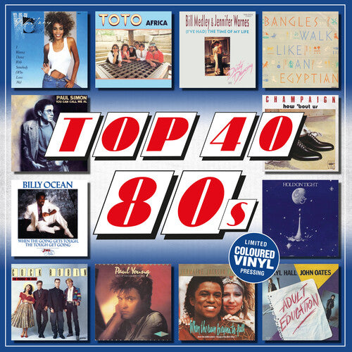Top 40 80s / Various: Top 40 80s / Various - 140-Gram Colored Vinyl