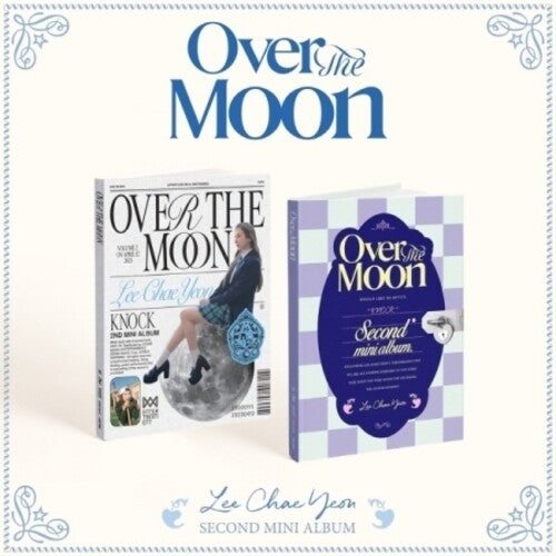Lee Chae Yeon: Over The Moon - Random Cover - incl. 80pg Photobook, Sticker, Postcard, Special Message, Examination Paper, ID Card, 2 Photocards + Poster