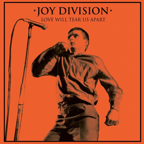 Joy Division: Love Will Tear Us Apart - Orange/black Splatter