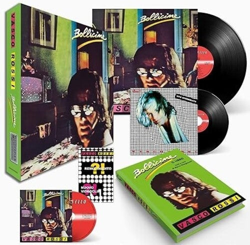 Rossi, Vasco: Bollicine 40 Rplay - Dlx Ltd Numbered Box - LP+CD+7-inch, 128pg Color Hardback Book & Exclusive Photos