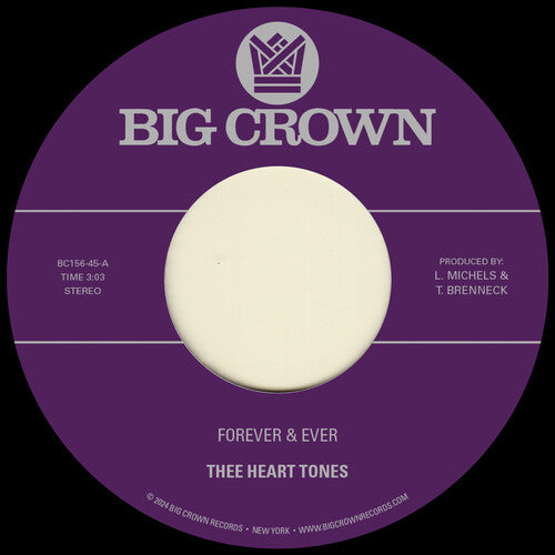 Thee Heart Tones: Forever & Ever B/w Sabor A Mi
