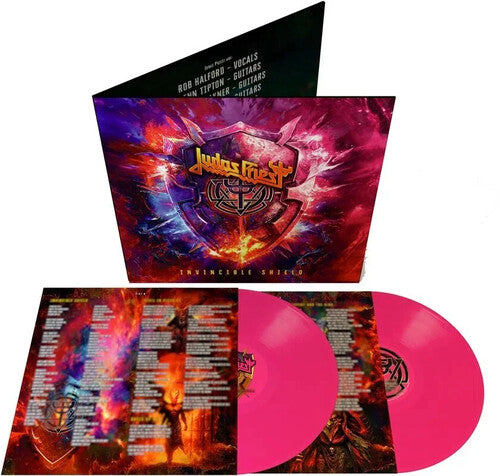 Judas Priest: Invincible Shield - Limited Pink Colored Vinyl