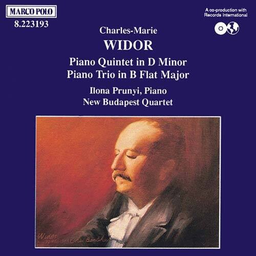 Widor / Prunyi / New Budapest Quartet: Piano Trio / Piano Quintet
