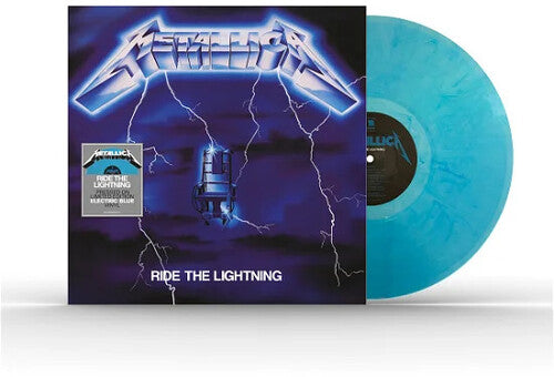 Metallica: Ride The Lightning - 'Electric Blue' Colored Vinyl