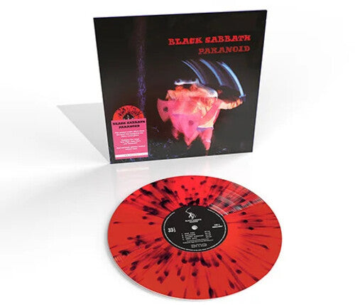 Black Sabbath: Paranoid - Limited Red & Black Splatter Colored Vinyl