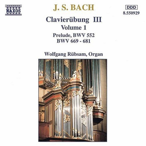 Bach, J.S. / Rubsam: Clavierubung Volume 1