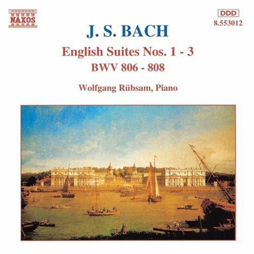 Bach, J.S. / Rubsam: English Suites 1-3