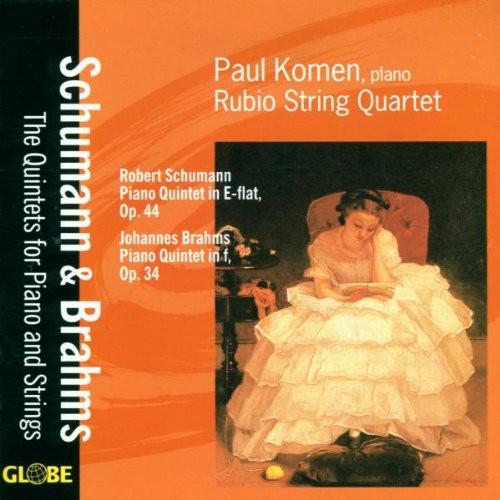 Schumann / Brahms / Komen / Rubio String Quartet: Piano Quintets