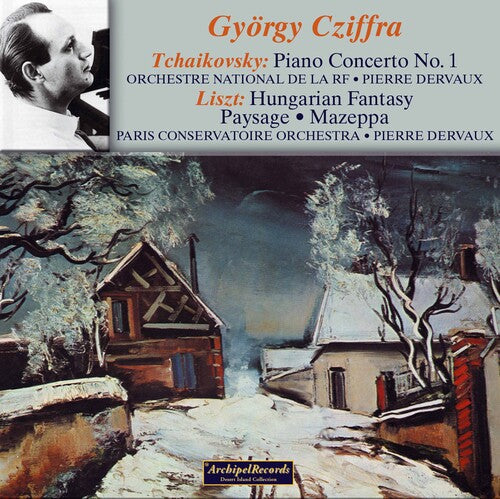 Tchaikovsky / Paris Conservatoire Orch / Dervaux: Piano Concerto / Hungarian Fantasy for Piano &