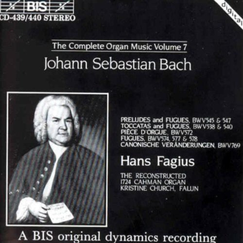 Bach / Fagius: Organ Works 7