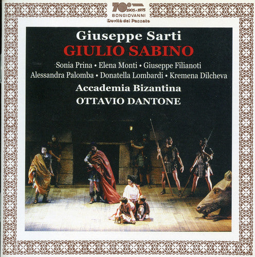 Sarti / Prina / Monti / Filianoti / Dantone: Giulio Sabino