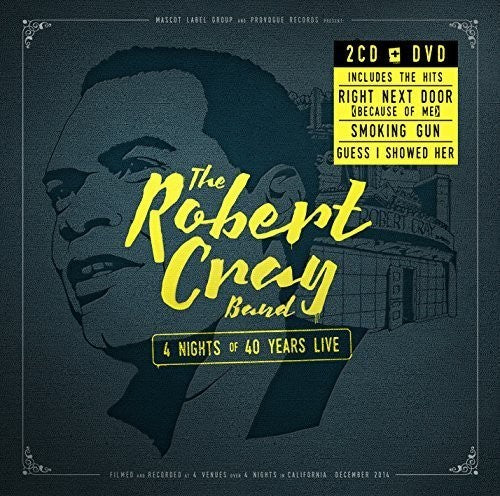 Cray, Robert: 4 Nights Of 40 Years Live [2CD/1DVD]