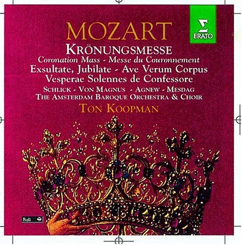 Mozart / Schlick / Magnus / Amsterdam Baroque Orch: Coronation Mass