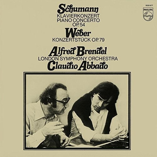 Brendel, Alfred: Schumann Piano Concerto in a Minor / Weber: Konzer