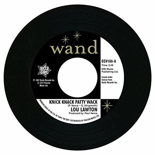 Walton, Lou / Wilson, Walter: Knick Knack Paddy Wack / Love Keeps Me Crying