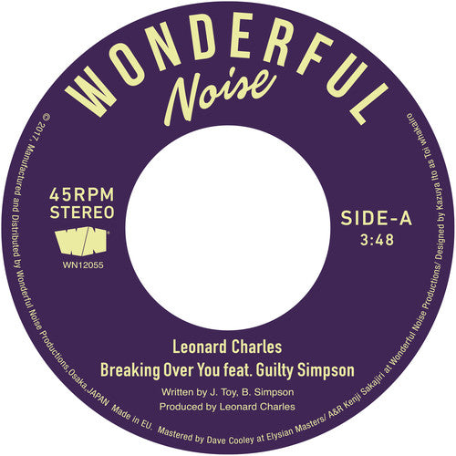 Charles, Leonard: Breaking Over You feat. Guilty Simpson / Instrumental