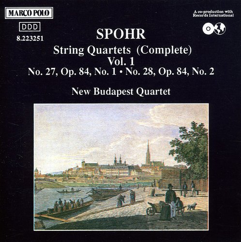Spohr / New Budapest Quartet: Vol. 1-STR Quartets