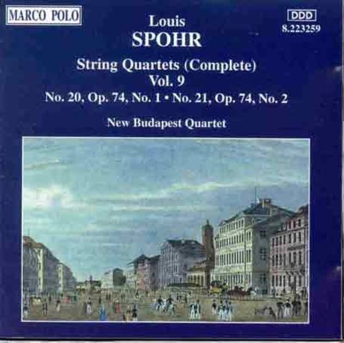 Spohr / New Budapest Quartet: Vol. 9-STR Quartets