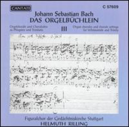 Bach / Stuttgart Church Choir, Rilling: Organ Book 3-Whitsundtide & TR