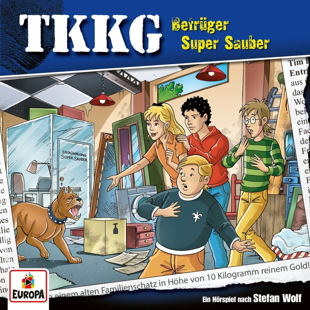 TKKG: Folge 223: Betruger Super Sauber