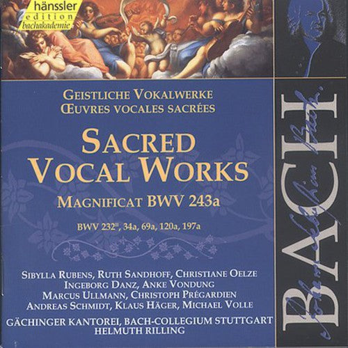 Bach / Gachinger Kantorei / Rilling: Sacred Vocal Music